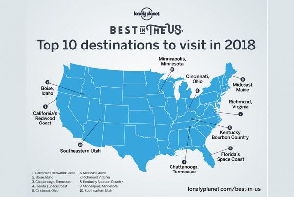This Year’s Top 10 US Travel Destinations Revealed