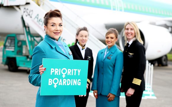 Aer Lingus ‘Gets on Board’ with International Women Day!