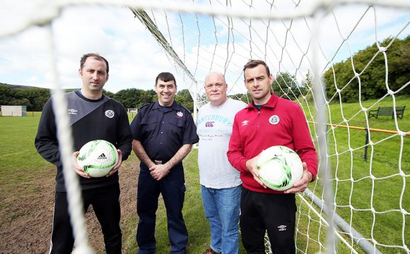 City Airport Supports Coach Development at West Belfast Football Club