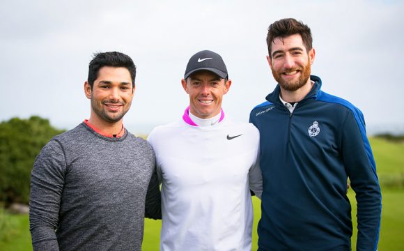 Lucky Competition Winners Tee it Up with Rory!