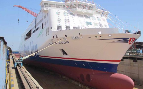 Stena’s Second Next Generation Ferry ‘Floats Out’ in China