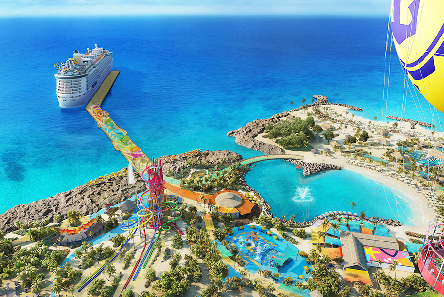 Royal Caribbean Debuts Coco Beach Club on Perfect Day at Cococay