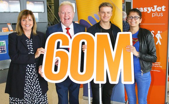 EasyJet Celebrates Flying 60 Million Passengers From Belfast