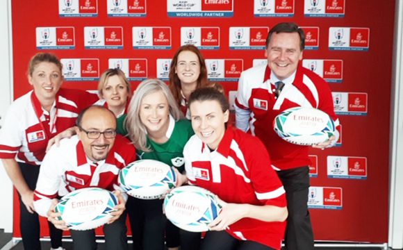 Emirates Team Kicks Off the Rugby World Cup