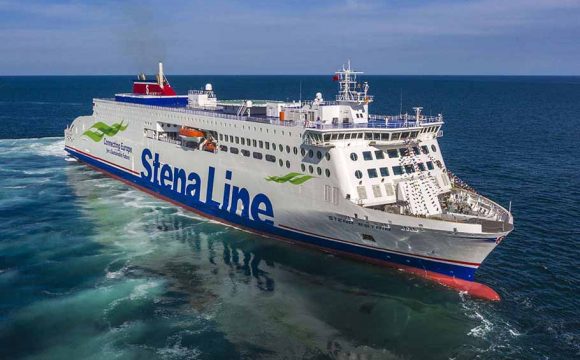 Stena Estrid Departs China for Irish Sea