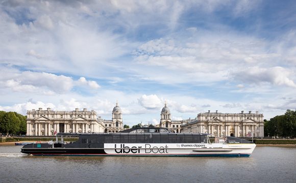 Uber Boat by Thames Clippers Launches in London
