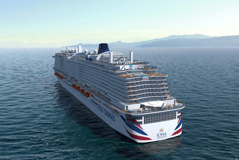 P&O Cruises Takes Delivery of New Ship Iona Northern Ireland Travel News