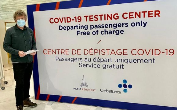 Free COVID-19 Testing at Paris Charles de Gaulle Airport