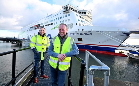 Stena Line’s Newest Ship Arrives in Belfast