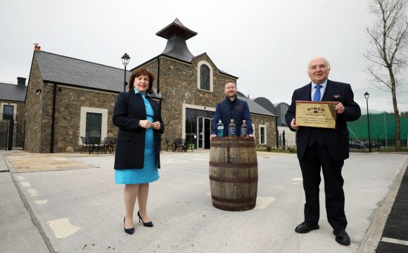 Economy Minister Officially Opens Hinch Distillery and Visitor Centre