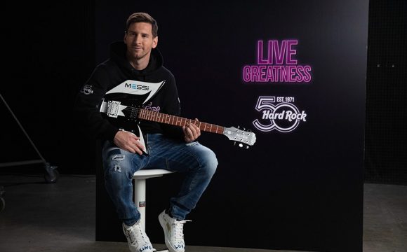 Hard Rock Teams Up with Lionel Messi for 50th Anniversary Celebrations