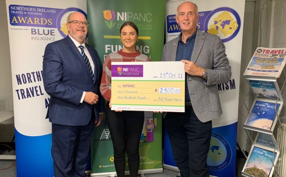 NI TRAVEL TRADE RAISE £2,500 FOR LOCAL CHARITY