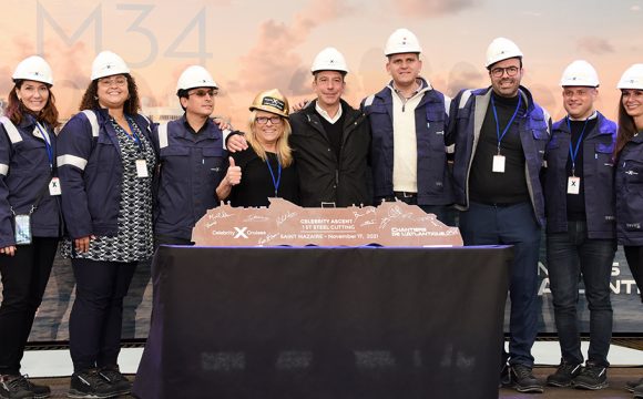 The Ascent Begins! Celebrity Cruises Cuts Steel on Fourth Edge Series Ship