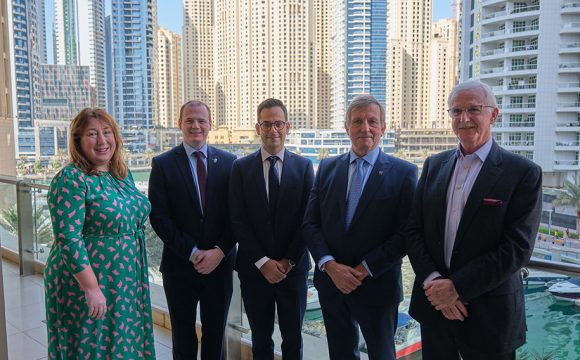 Tourism Minister Gordon Lyons Promotes Northern Ireland in Dubai