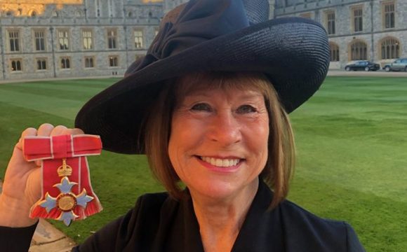 Hays Travel Owner Irene Hays Officially Becomes a Dame in Windsor Castle Ceremony
