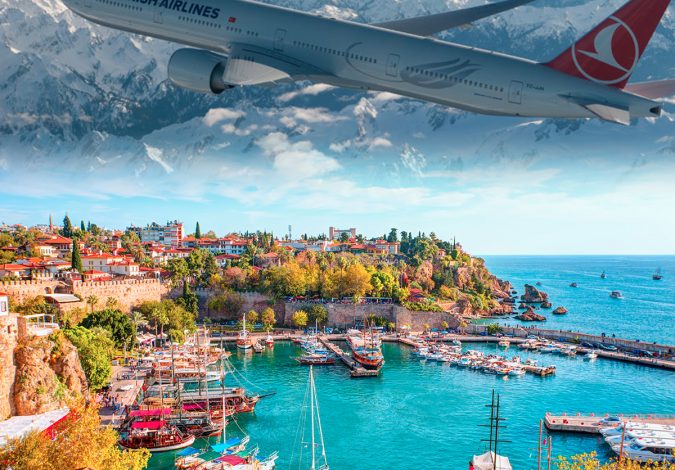 WIN Two Return Flights to Antalya from Dublin Airport with Turkish Airlines 