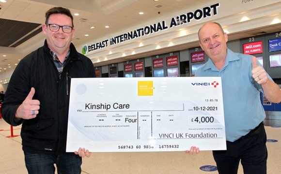 Belfast International Airport Support Two Local Charities
