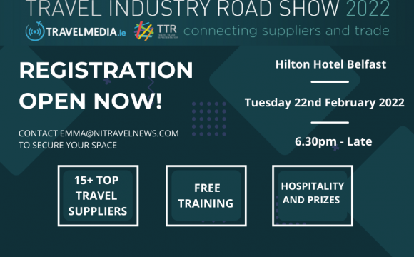 TTR Travel Industry Roadshow is coming to Belfast – Reserve your space now!