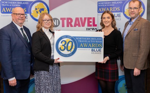 Blue Insurance to Headline 30th Anniversary NI Travel and Tourism Awards