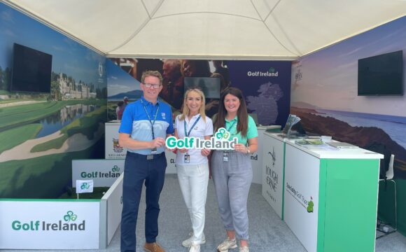 Tourism Ireland Test Out Their Swing At BMW International Open Golf Tournament