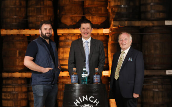 Hinch Distillery To Enhance Customer Experience with Help of Tourism NI