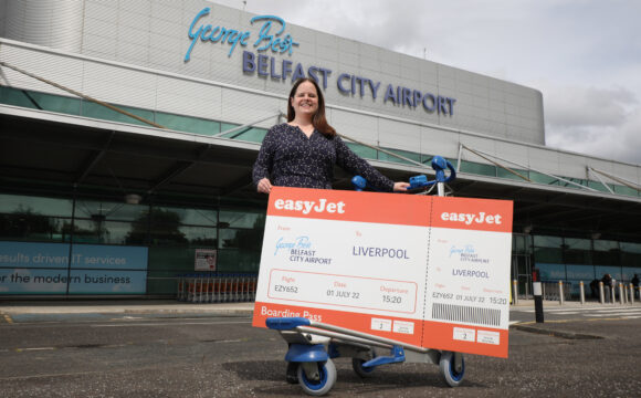 FLIGHTS TO LIVERPOOL TAKE OFF FROM BELFAST CITY AIRPORT