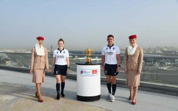 Emirates and World Rugby to ‘Fly Better’ at Rugby World Cup 2023 and 2027