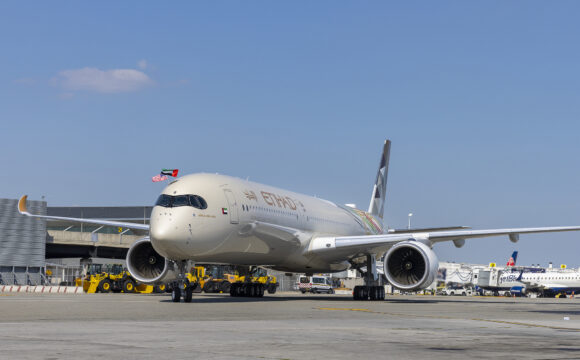 Etihad Airways ‘Sustainable 50’ A350 makes inaugural flight to Big Apple