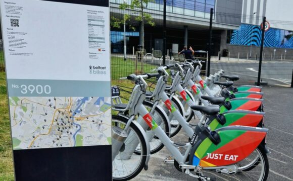 Bike Belfast for the Better: New Docking Station Installed