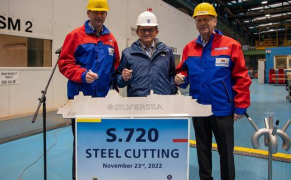 Silversea Cruises Cuts Steel for Second Nova-Class Ship