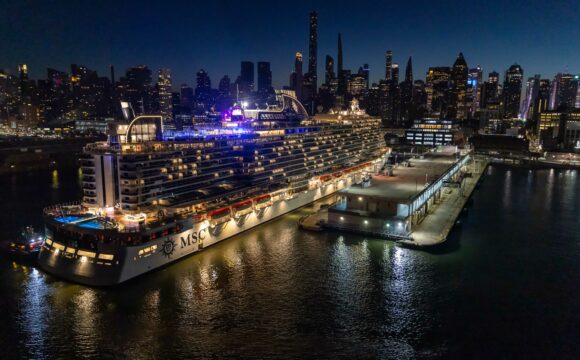 MSC CRUISES’ LATEST FLAGSHIP ARRIVES IN NEW YORK CITY AHEAD OF NAMING CEREMONY