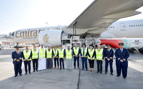 Emirates Operates Milestone Demonstration Flight