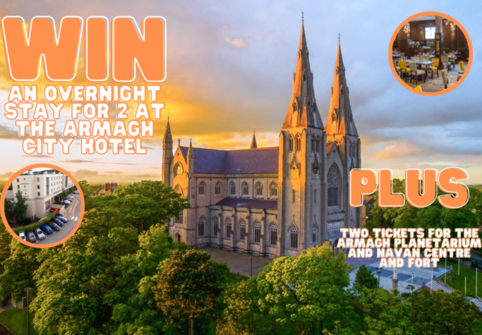 Find the Eggs to Win an Overnight Stay for 2 at the Armagh City Hotel