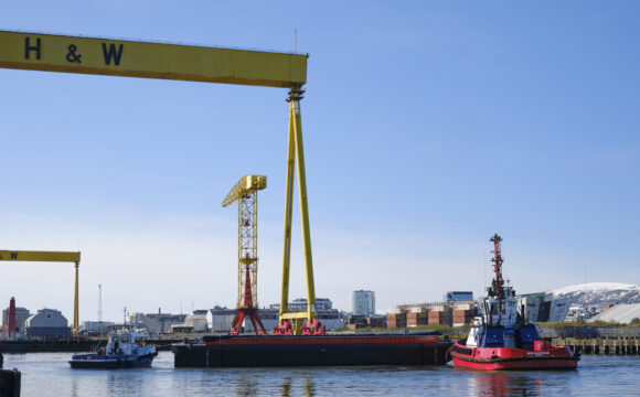 Harland & Wolff Launch First Vessel from Famous Shipyard in 20 Years
