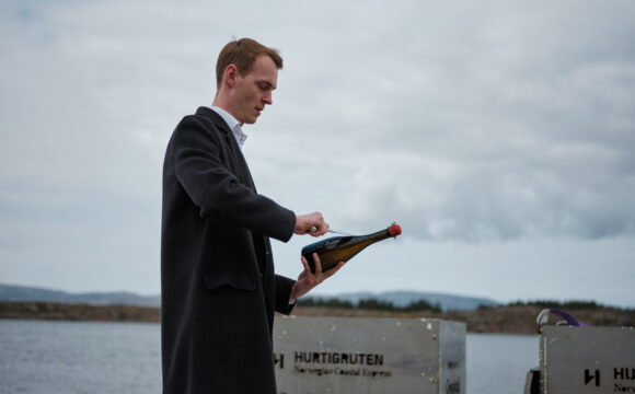 Hurtigruten Norway Raise 1,700 Bottles of World’s First Arctic-Water-Aged Wine