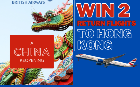 WIN!!! TWO RETURN FLIGHTS TO HONG KONG WITH BRITISH AIRWAYS