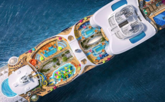 Royal Caribbean’s Utopia of The Seas Floats For The First Time