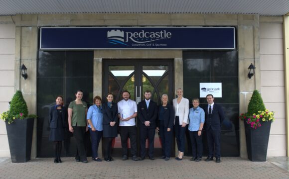 Redcastle Hotel celebrates top industry award for Best 4 Star Hotel and Golf Resort in Donegal