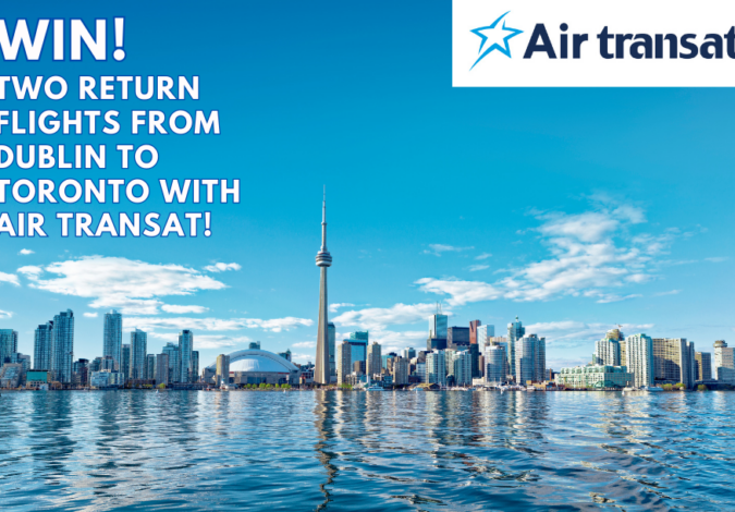 WIN! Two Return Flights From Dublin To Toronto With Air Transat!