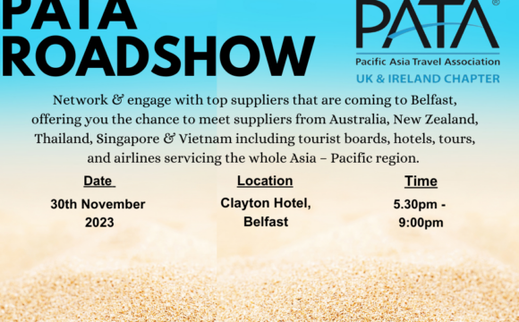 LAST CHANCE TO REGISTER!! PATA ROADSHOW IS BACK!