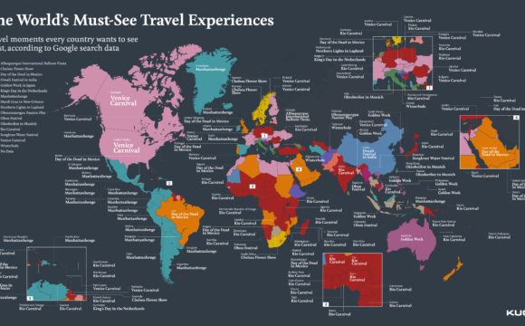 The World’s Must-See Travel Experiences Revealed, According to Google Data