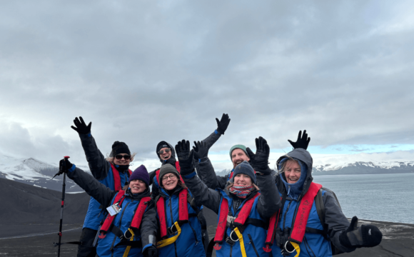 AE Expeditions Hosts Agents in Antarctica