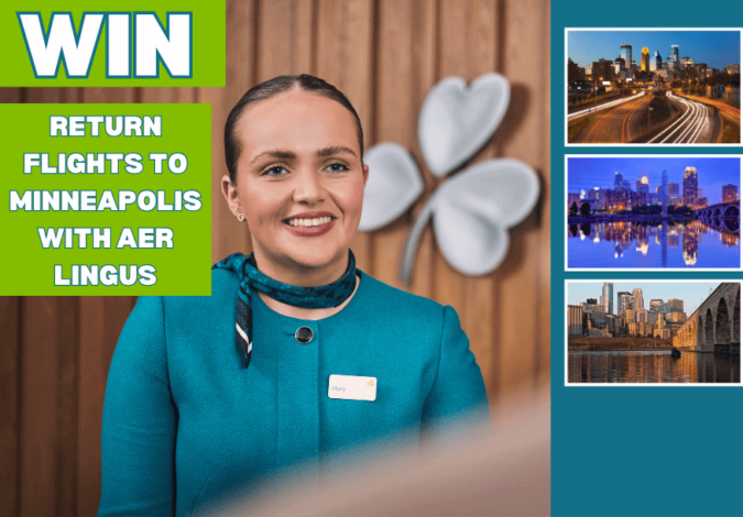 WIN Return Flights to Minneapolis for Two with Aer Lingus!