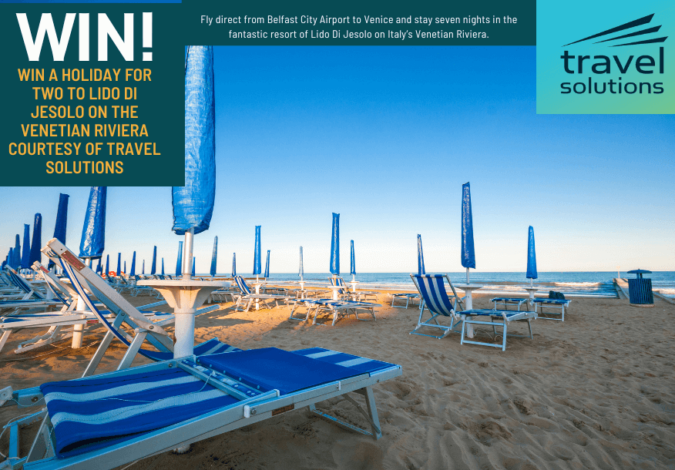 WIN A Holiday To Lido Di Jesolo On The Venetian Riviera with Travel Solutions!