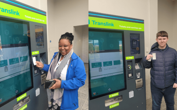 Translink Unveil New Self-Serve Ticket Vending Machines