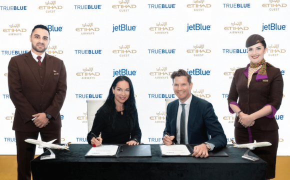 JetBlue and Etihad Airways Announce Loyalty Partnership as Part of Codeshare Agreement