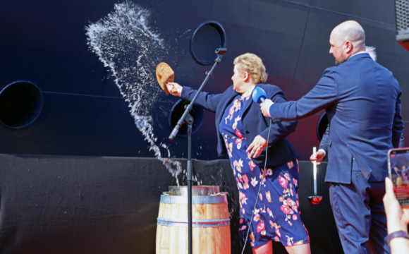 Former Prime Minister of Norway Names New Havila Ship